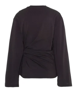 Dames top bruin