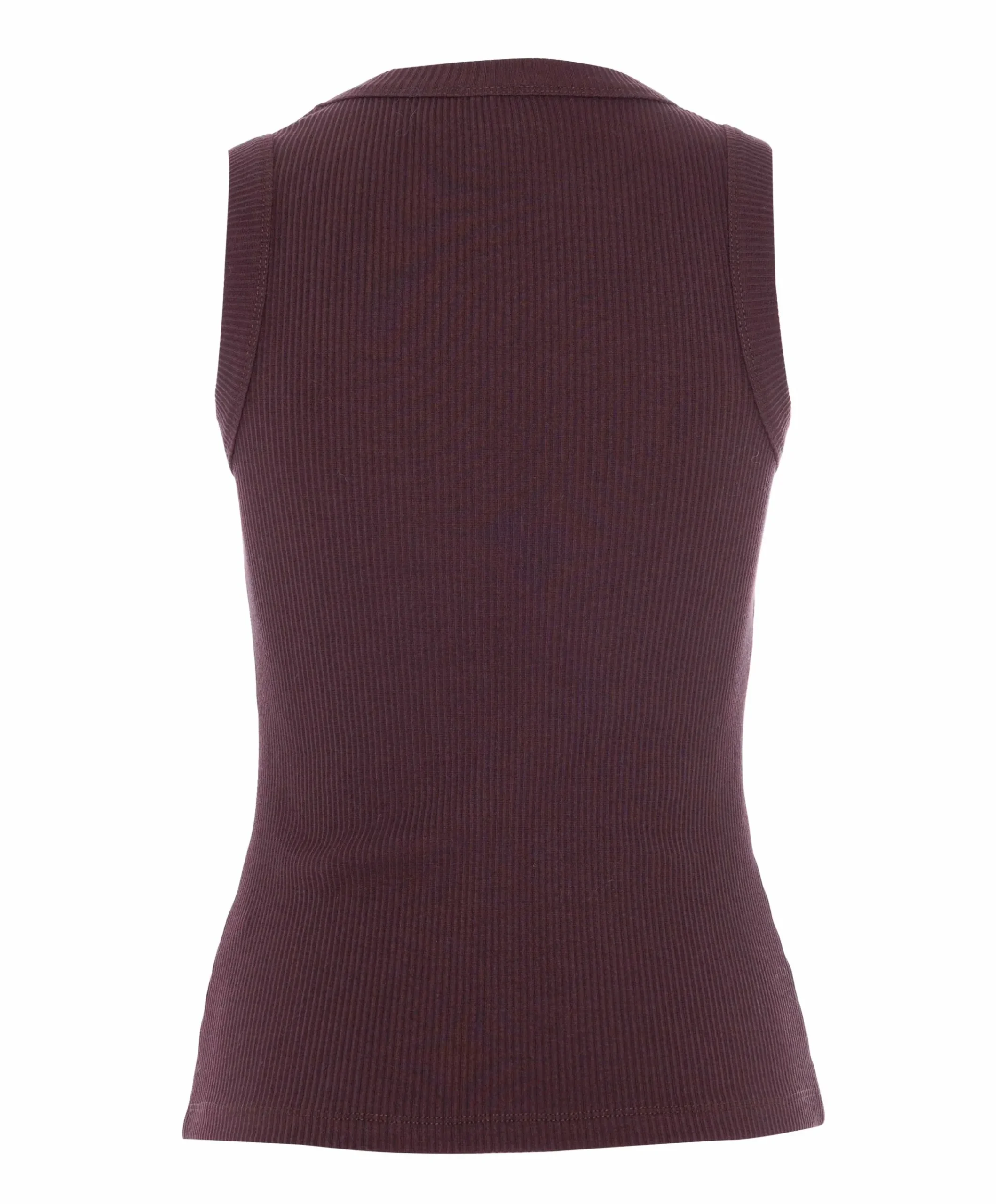 Dames top bruin