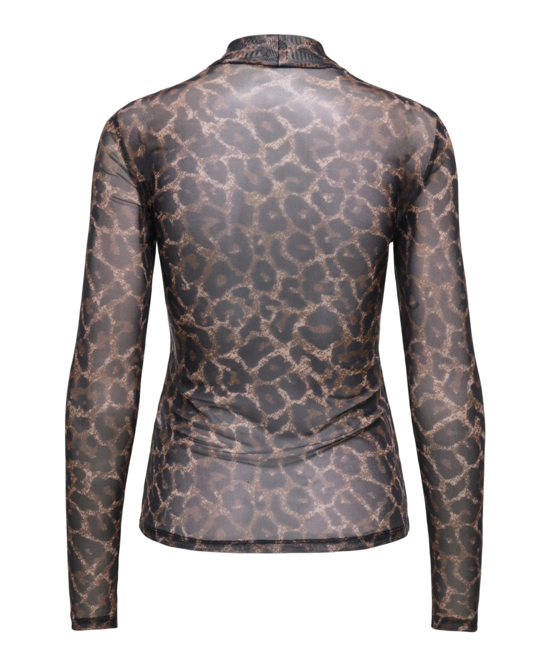 Dames top bruin