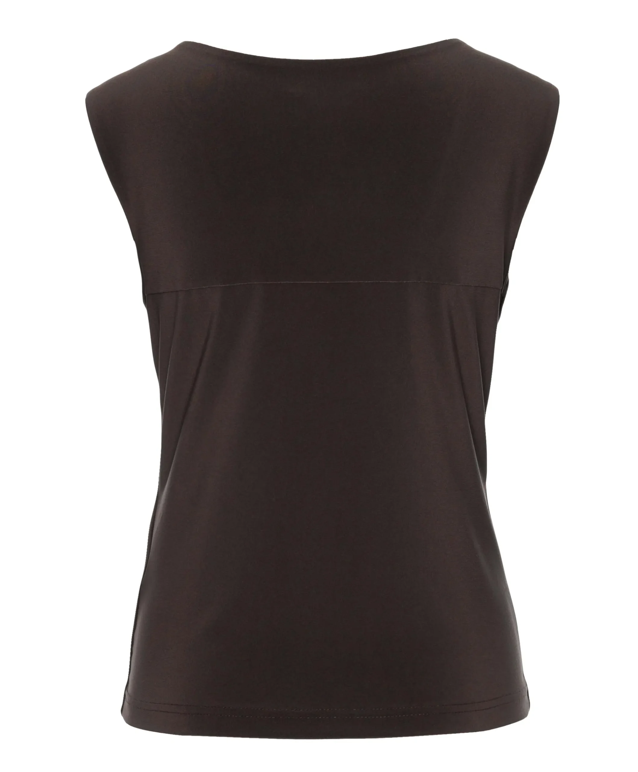 Dames top bruin