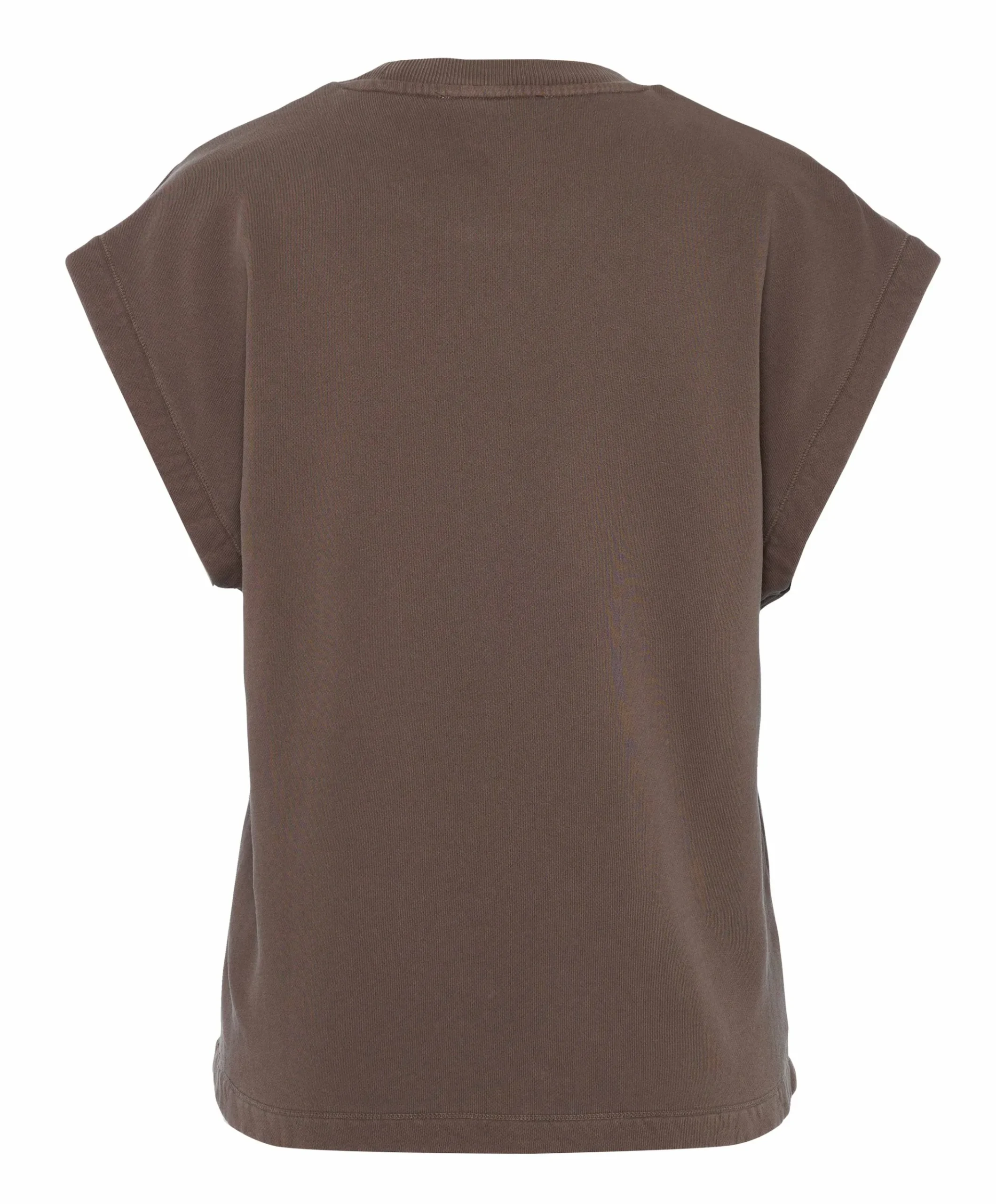 Dames top bruin