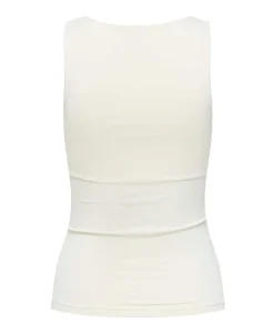 Dames top ecru