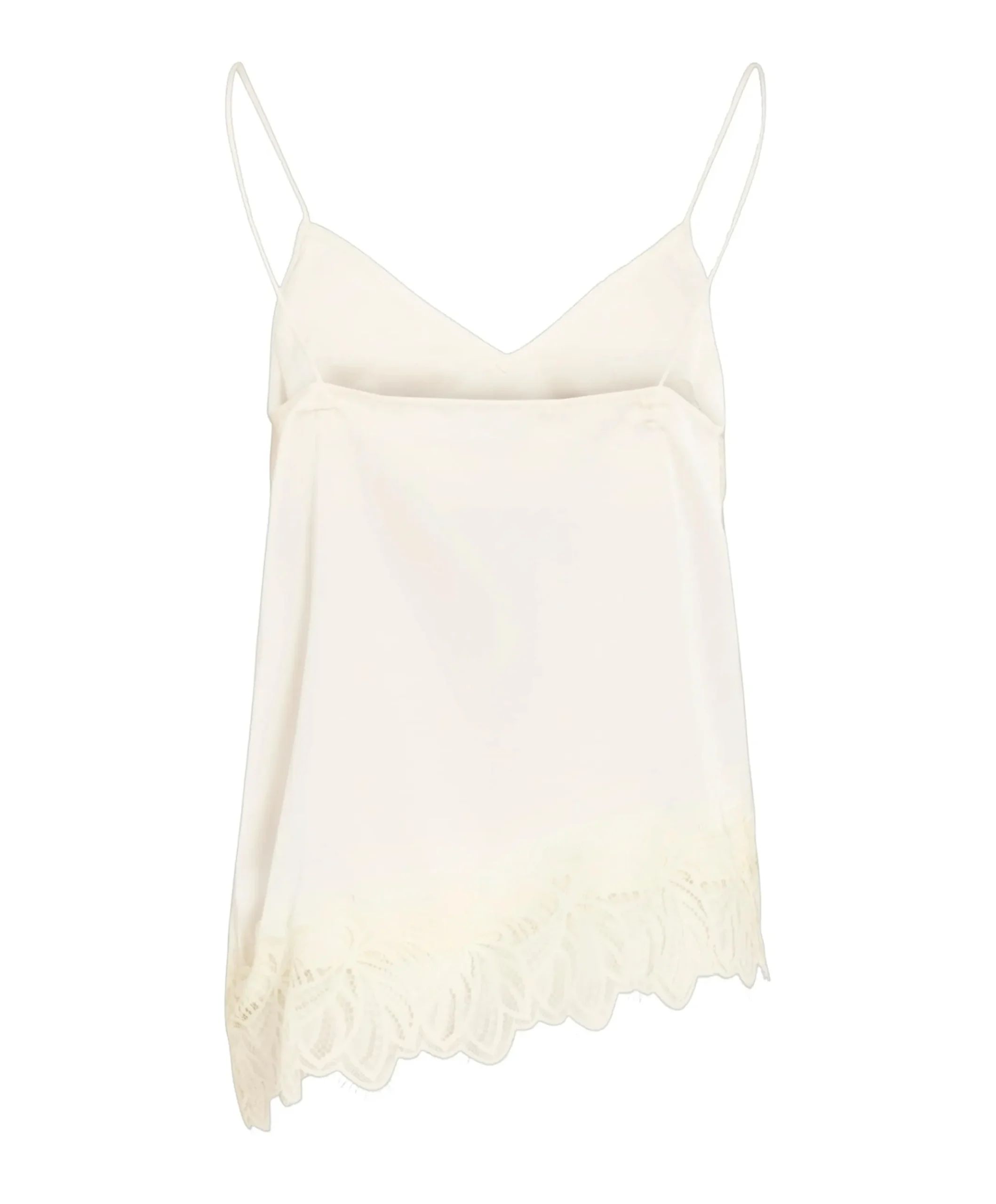 Dames top ecru
