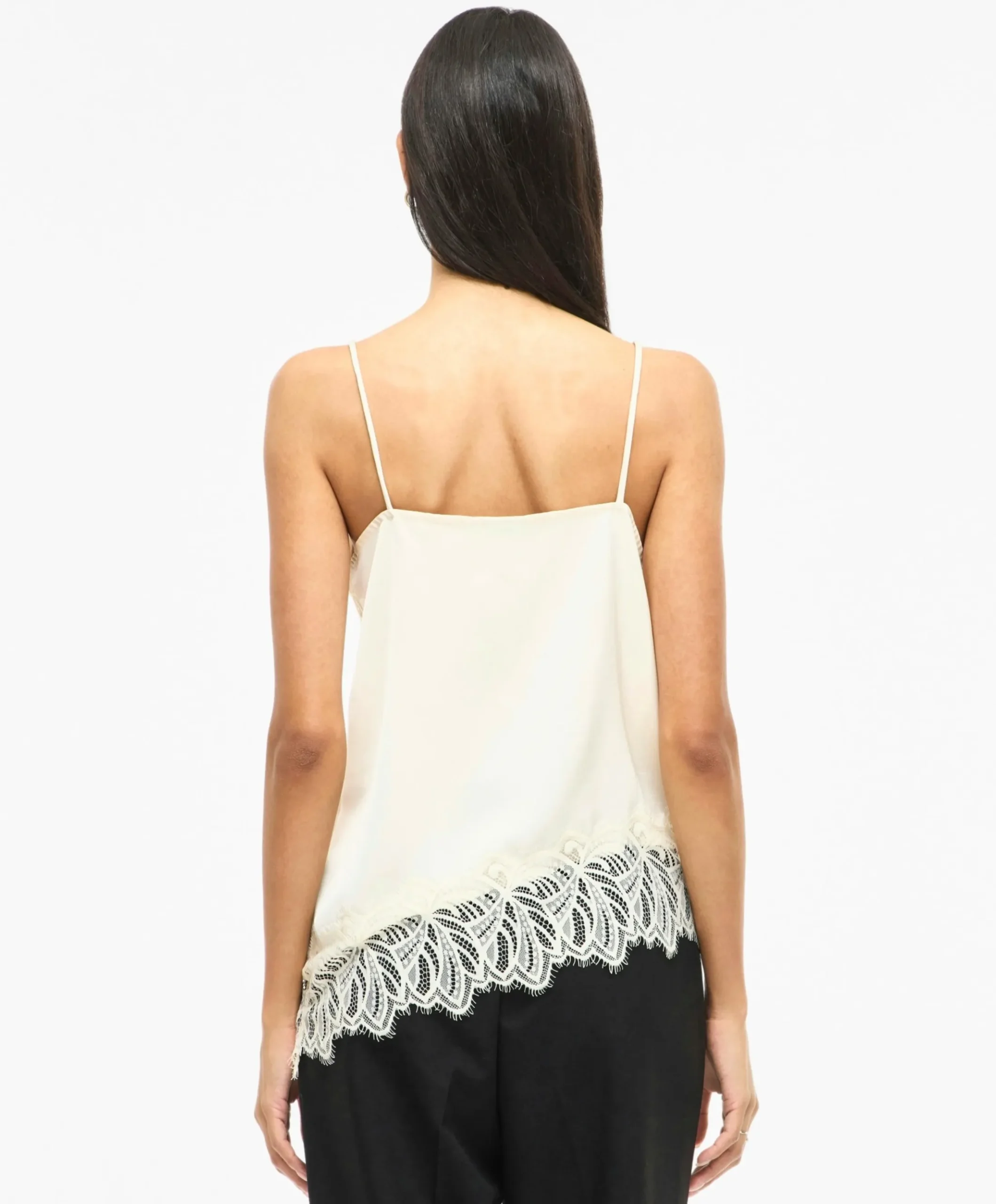 Dames top ecru