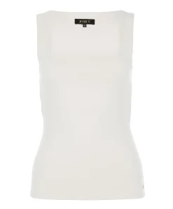 Dames top ecru