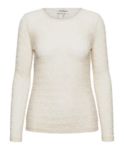 Dames top ecru