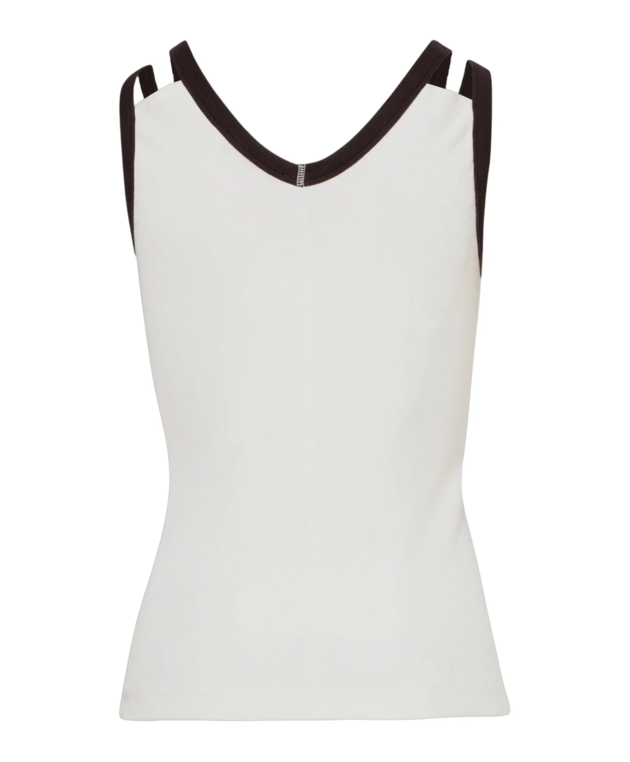 Dames top ecru