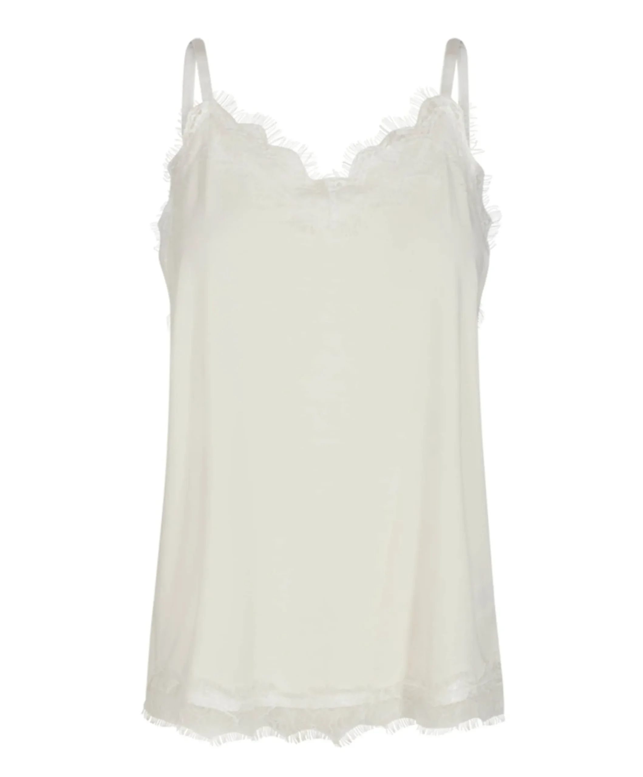 Dames top ecru