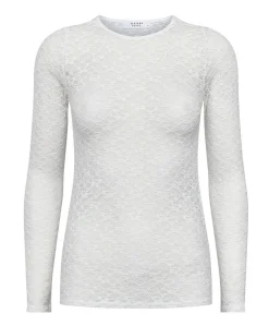 Dames top ecru