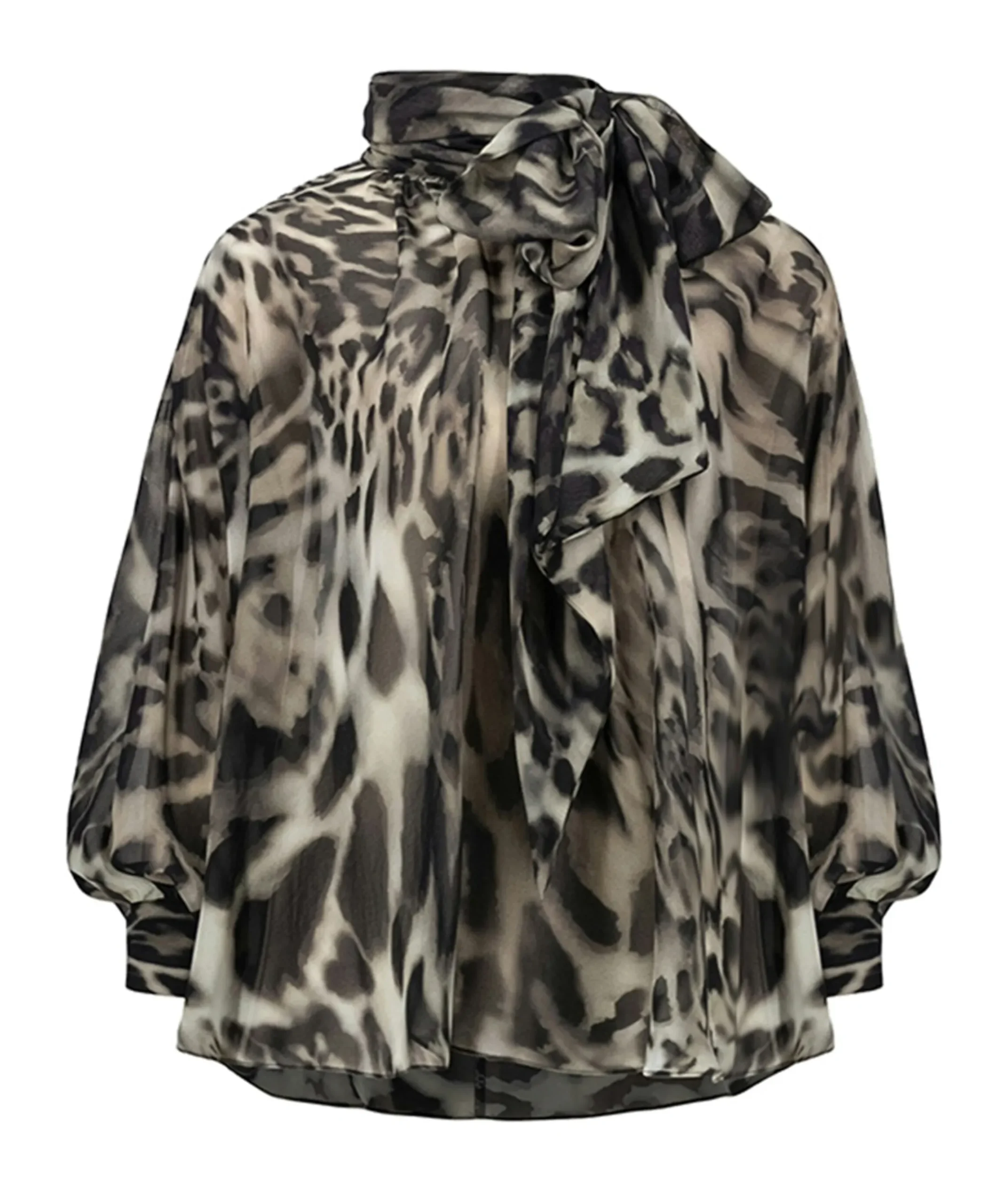 Dames top grijs