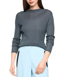 Dames top grijs