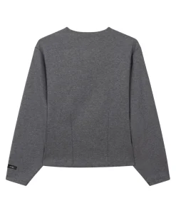 Dames top grijs