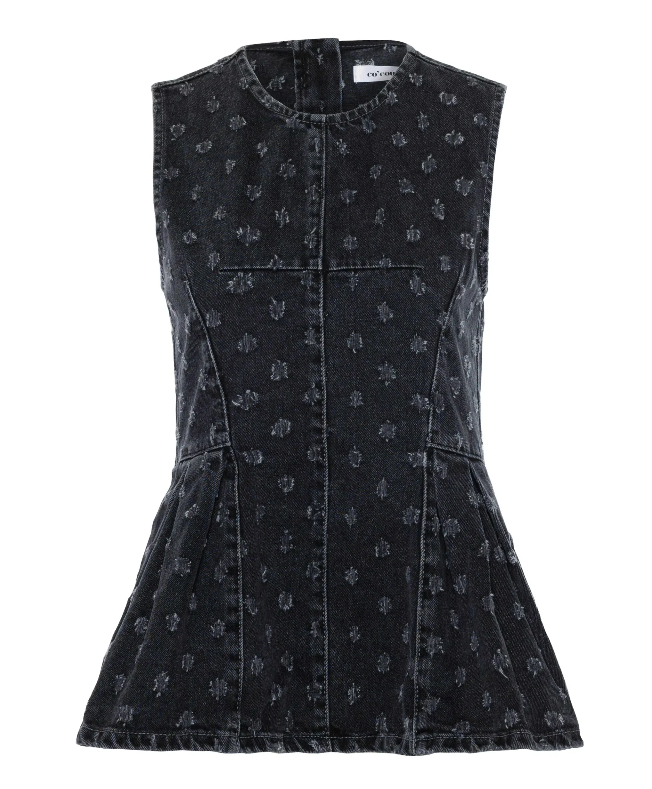 Dames top grijs