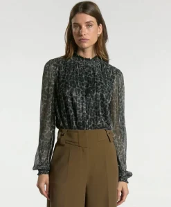 Dames top groen