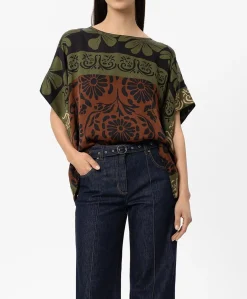 Dames top groen