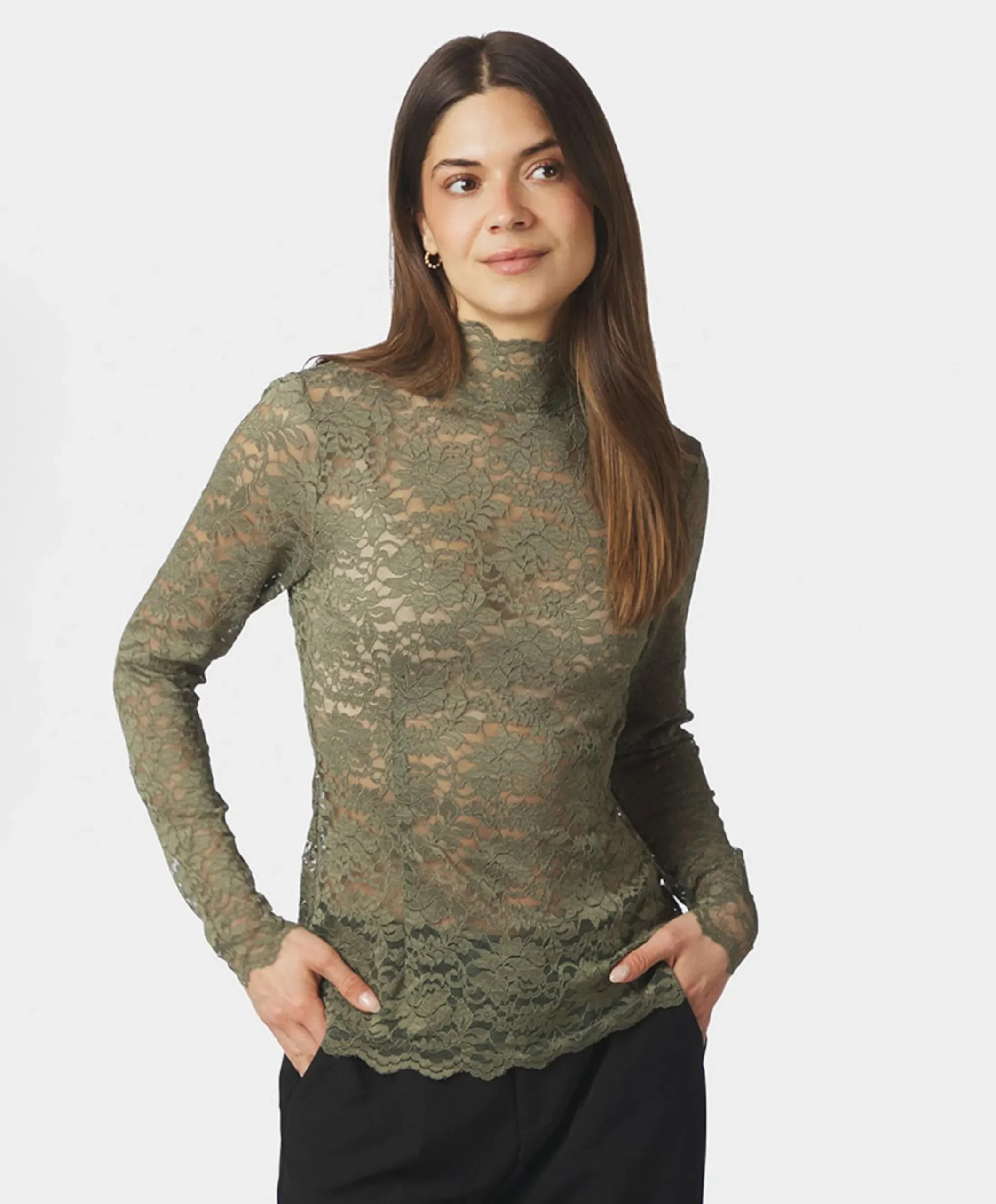 Dames top groen