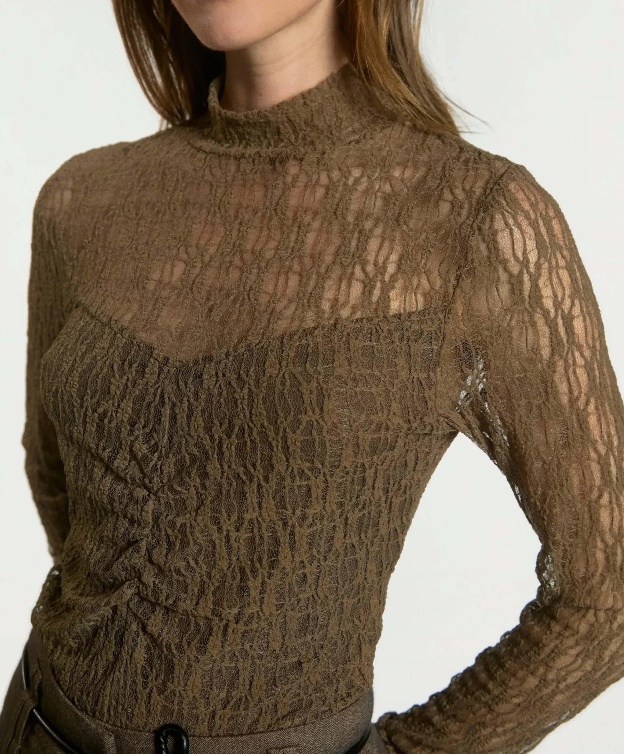 Dames top groen