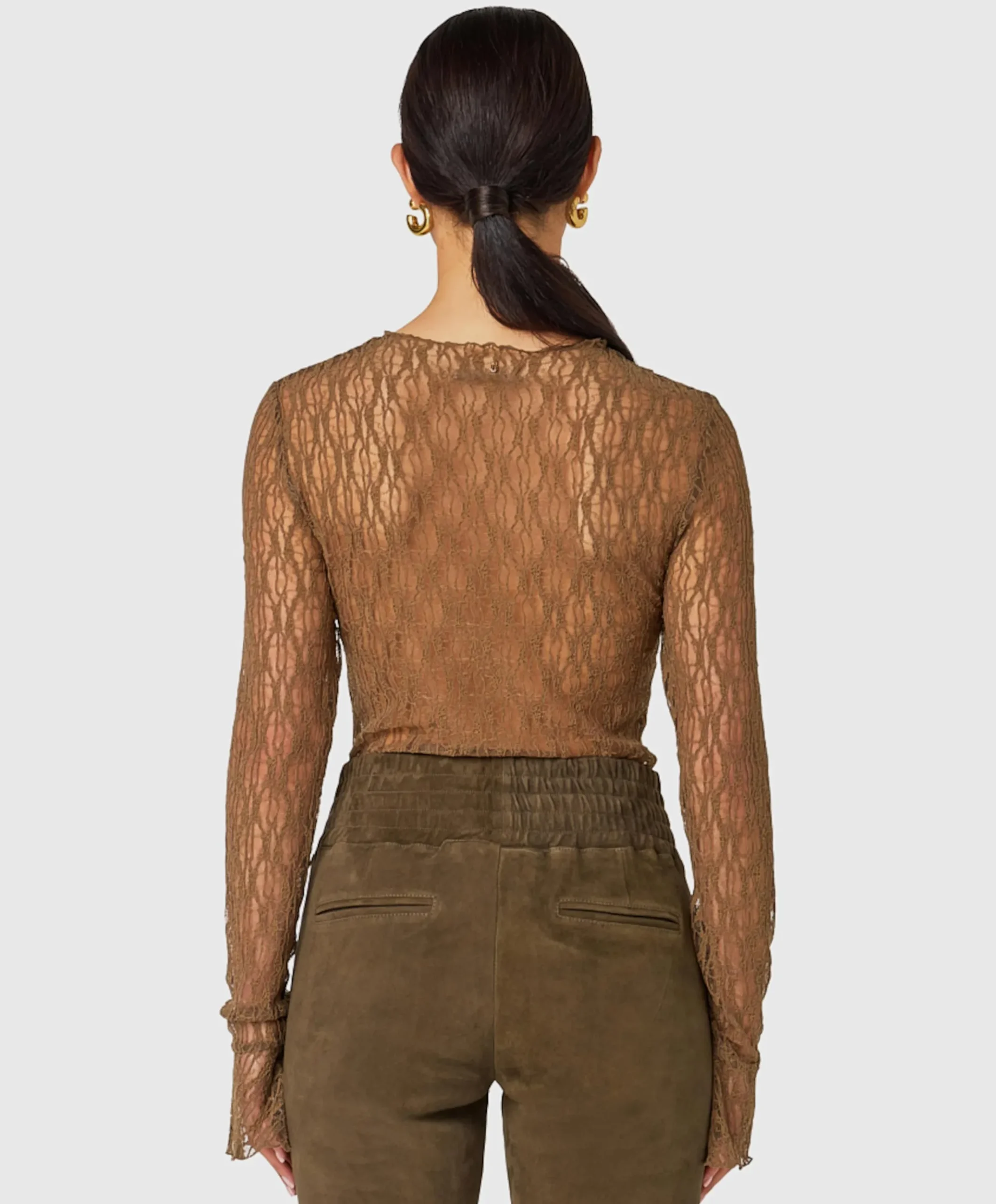 Dames top groen