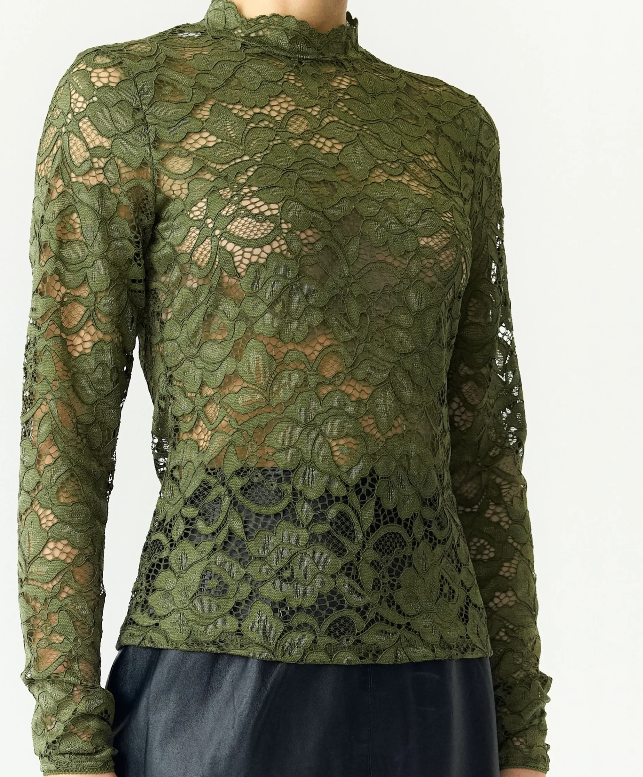 Dames top groen