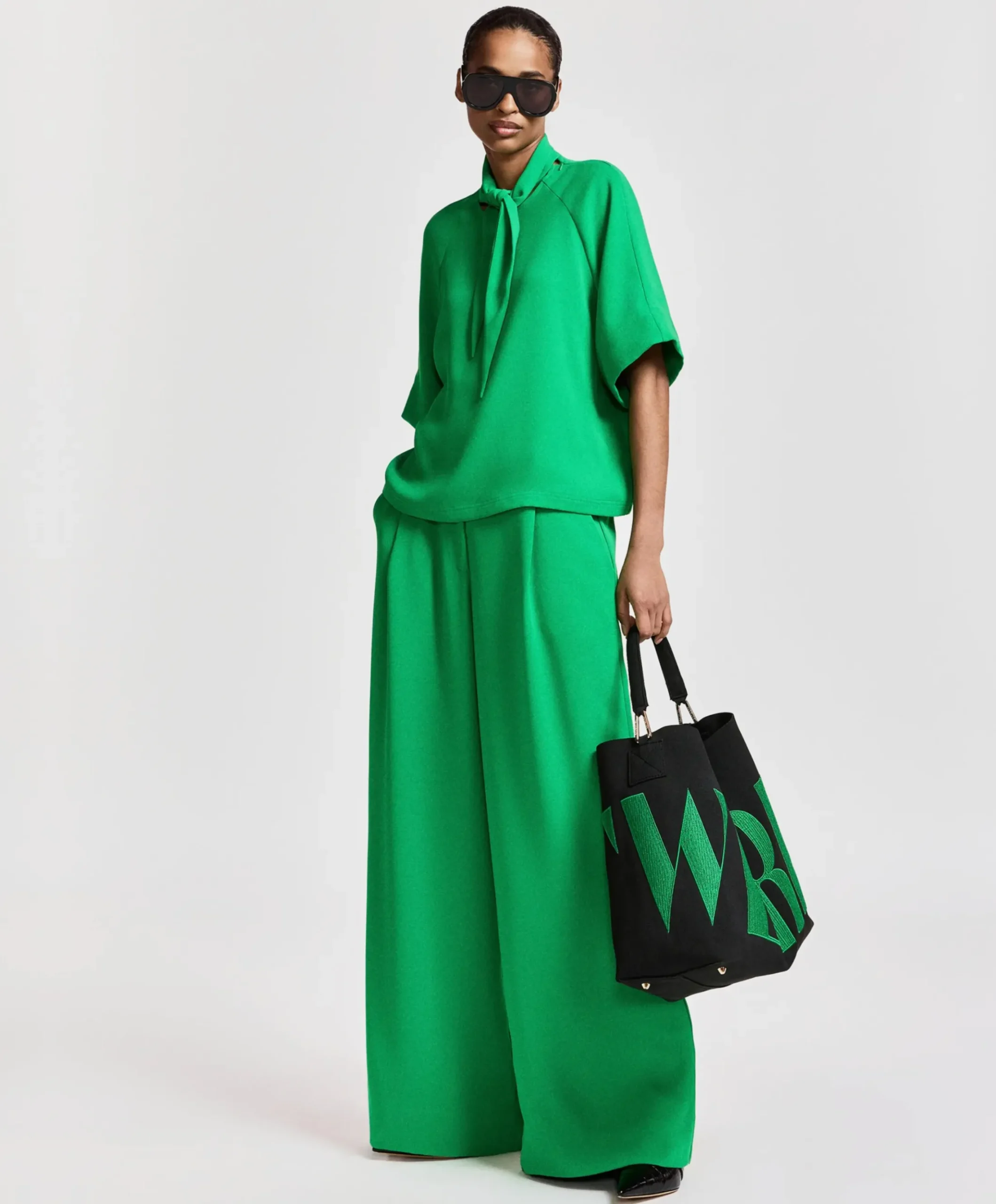 Dames top groen