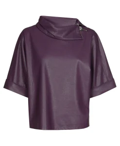 Dames top paars