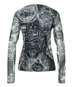 Dames top zwart