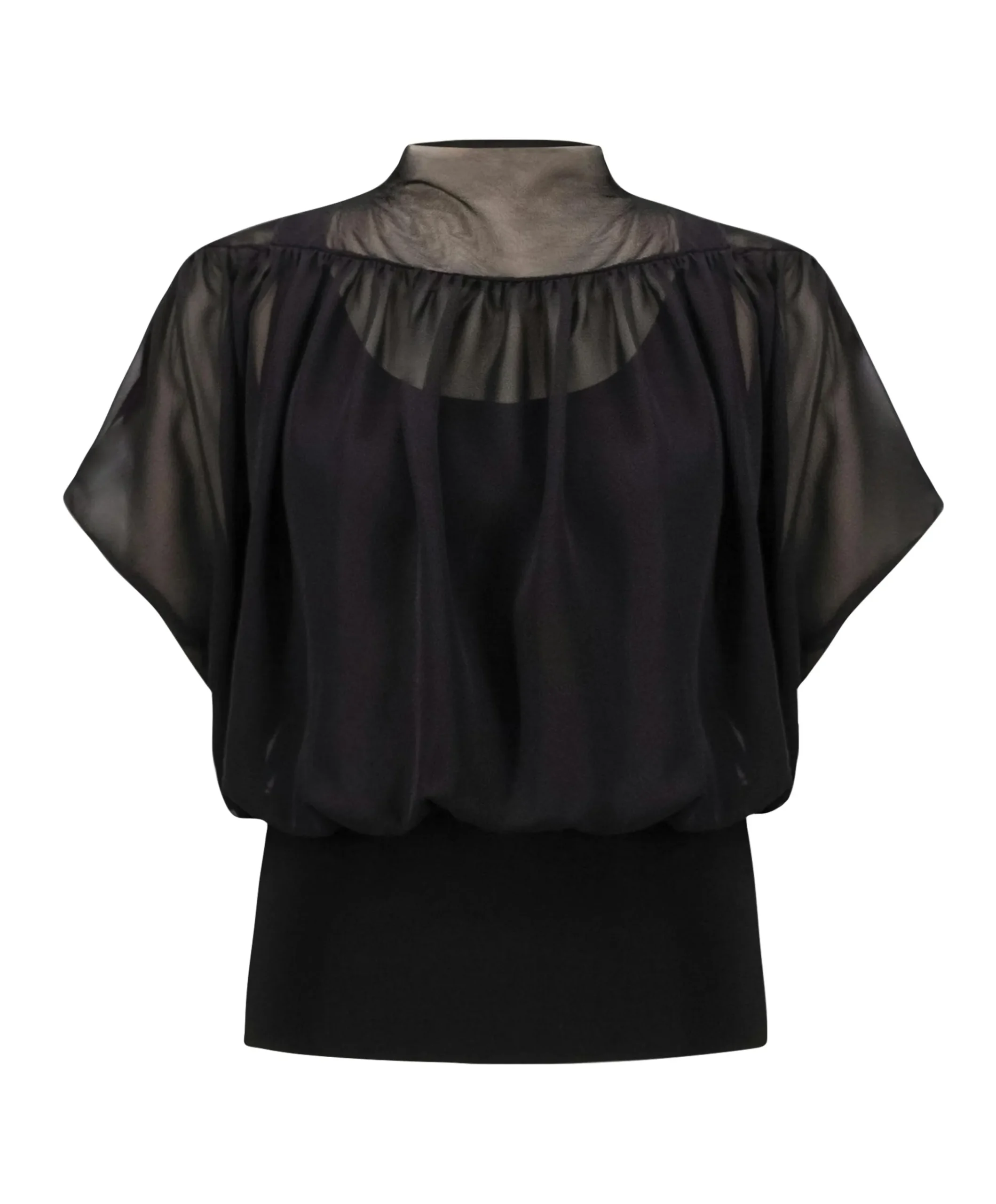 Dames top zwart