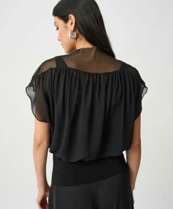 Dames top zwart