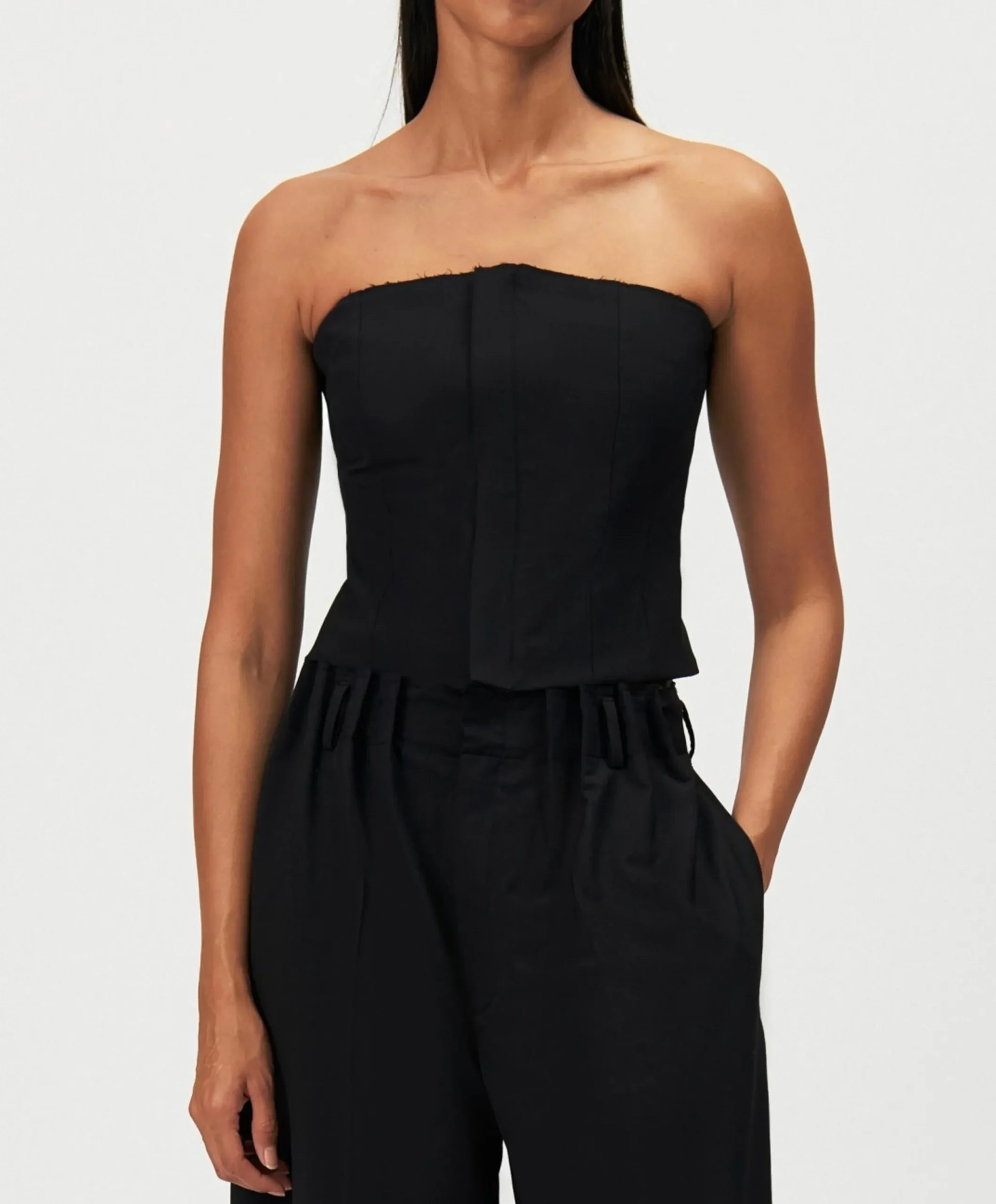 Dames top zwart