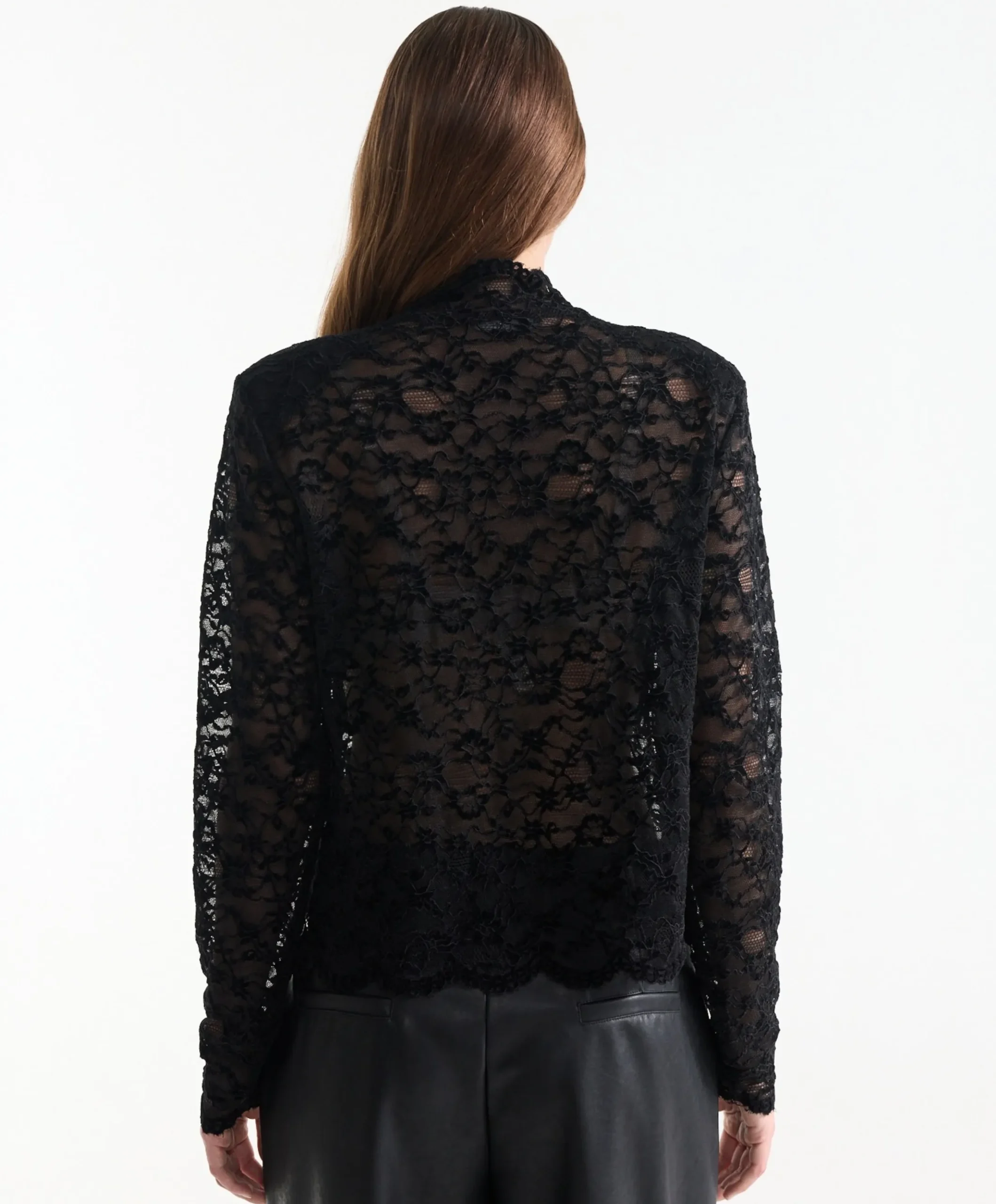 Dames top zwart