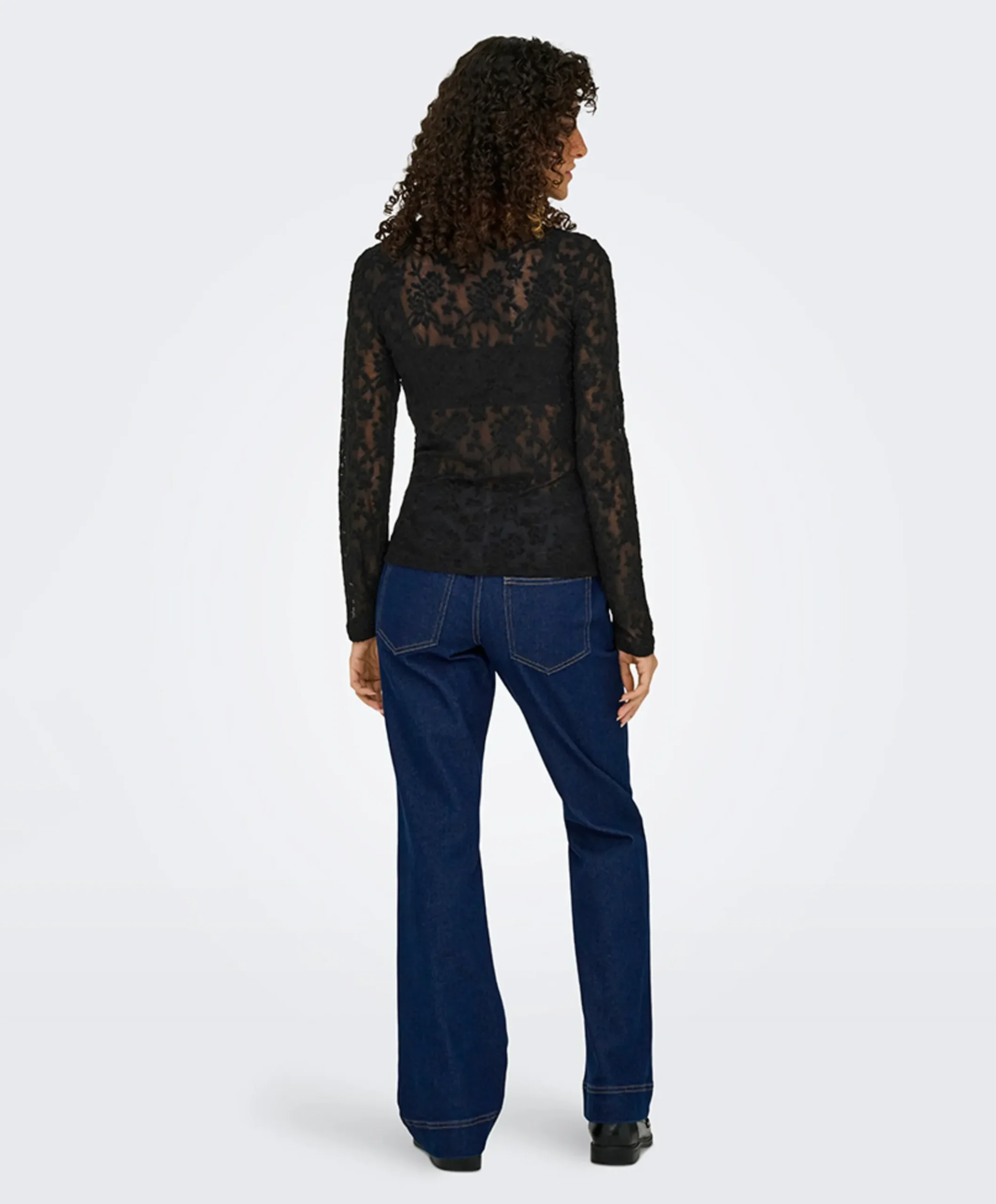 Dames top zwart