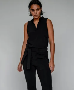 Dames top zwart