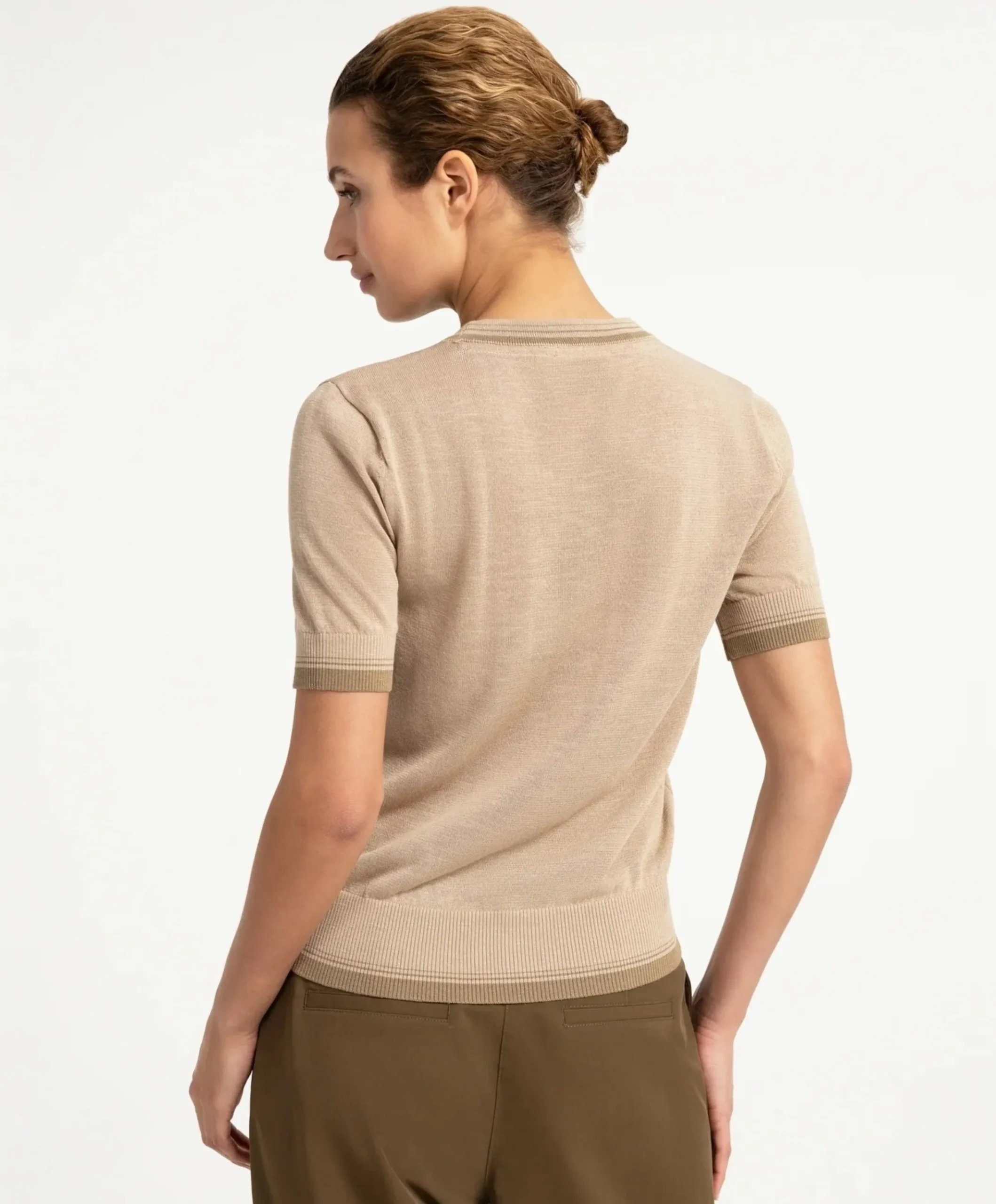Dames trui beige