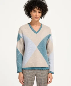 Dames trui beige