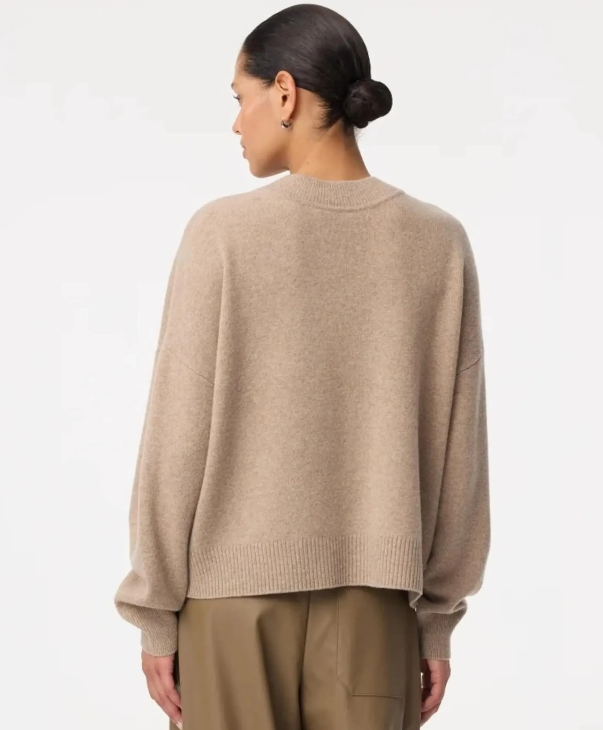 Dames trui beige
