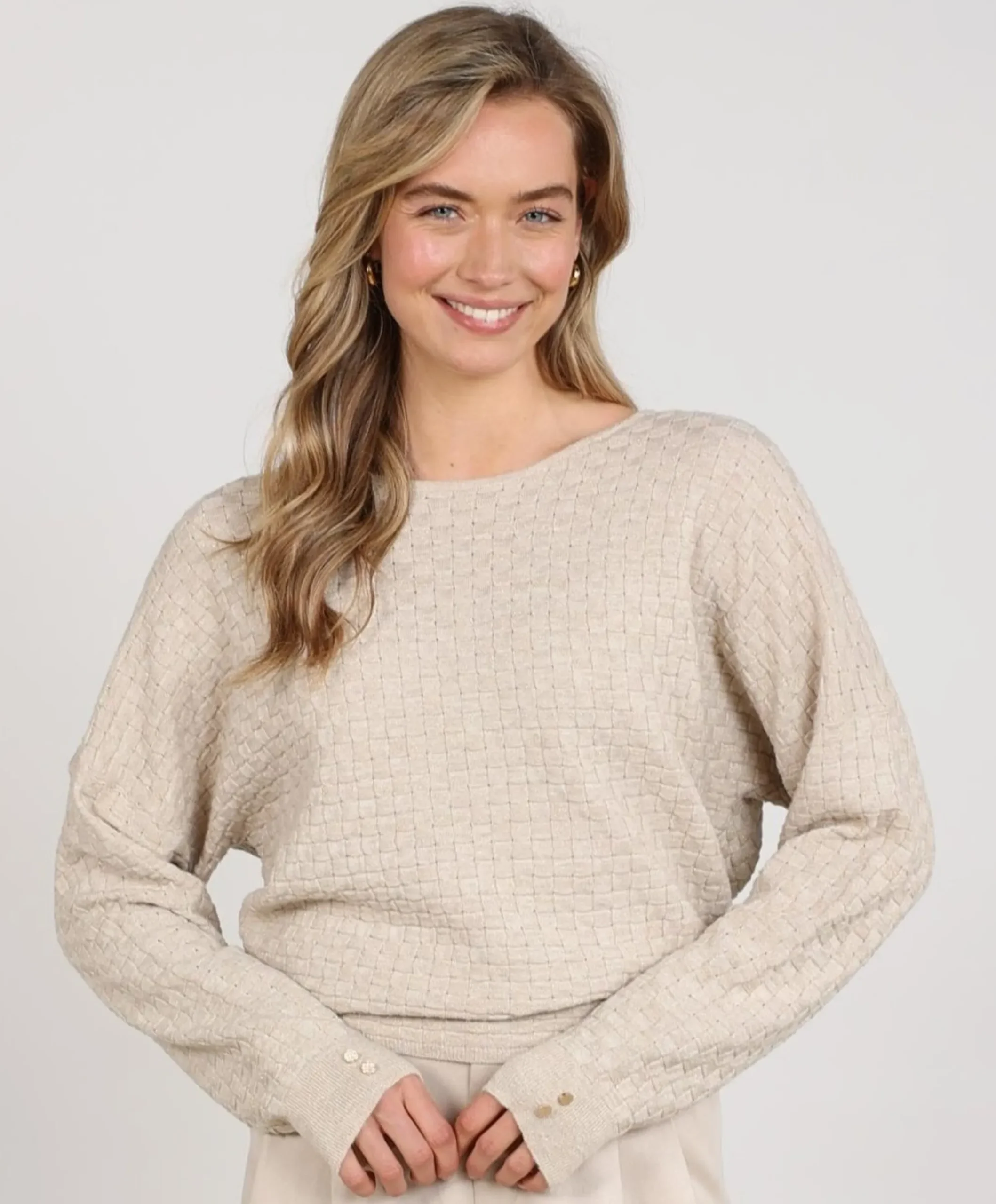 Dames trui beige