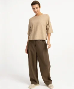 Dames trui beige