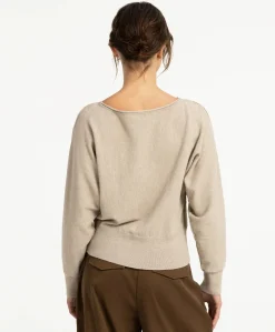 Dames trui beige
