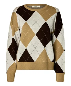Dames trui beige