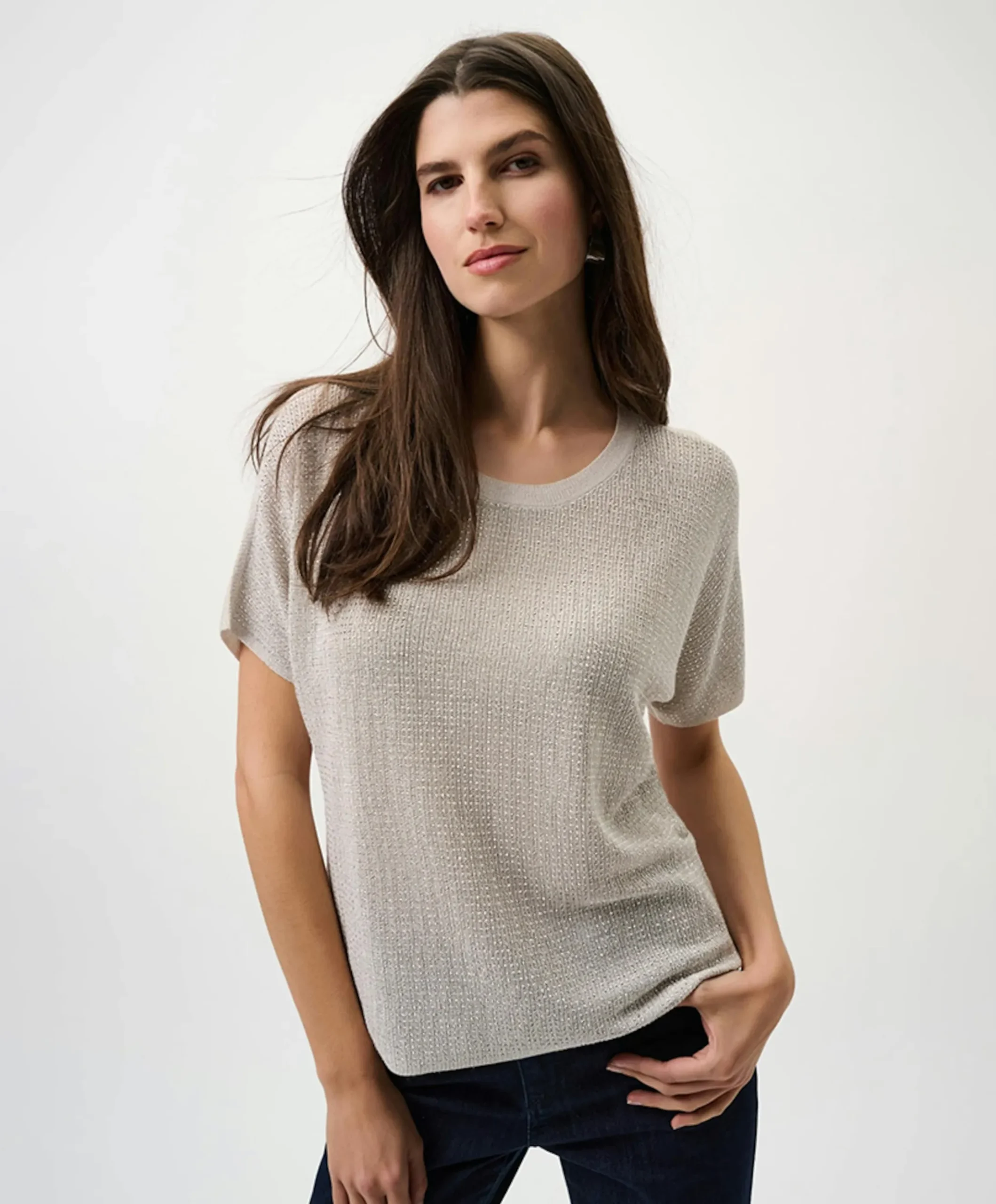 Dames trui beige