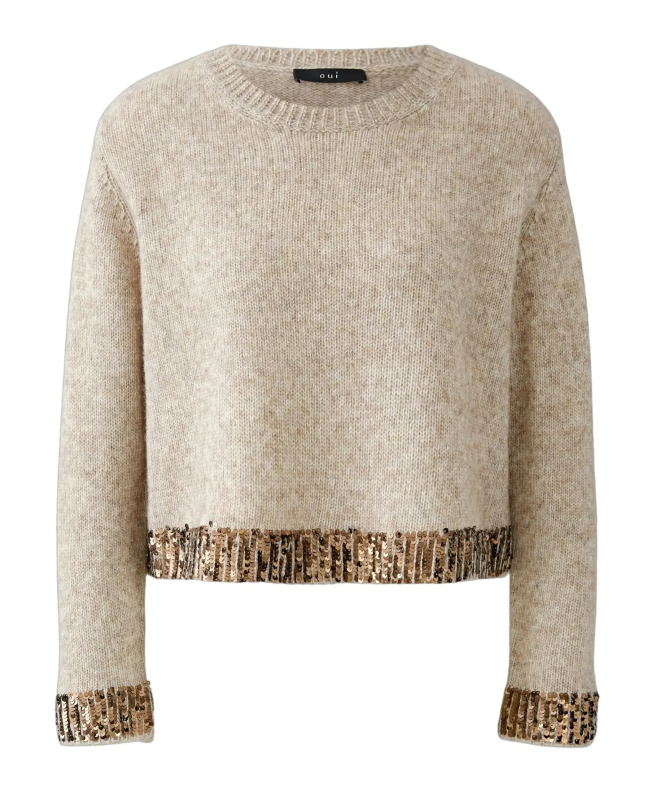 Dames trui beige