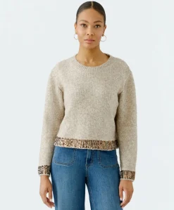 Dames trui beige