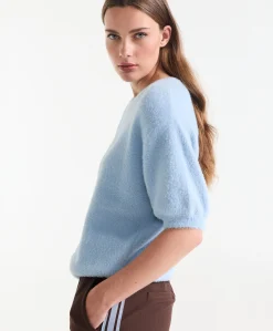 Dames trui blauw