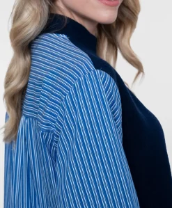 Dames trui blauw