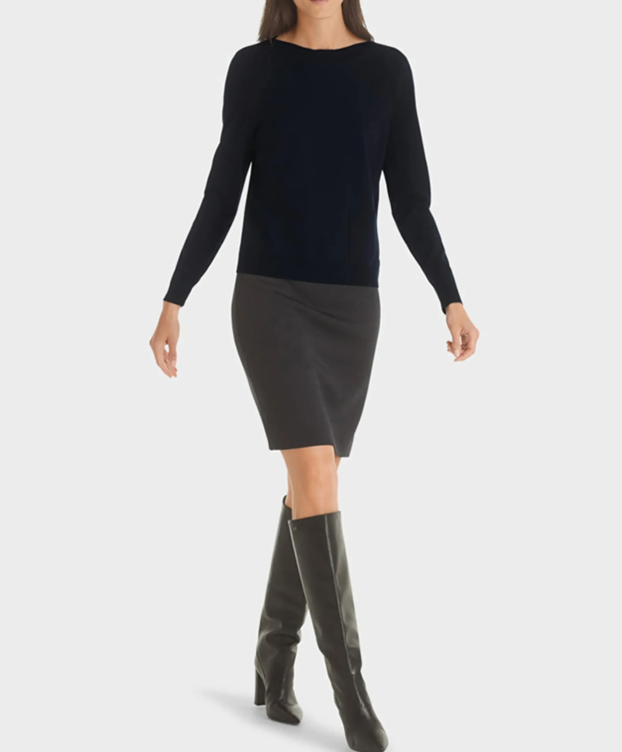 Dames trui blauw