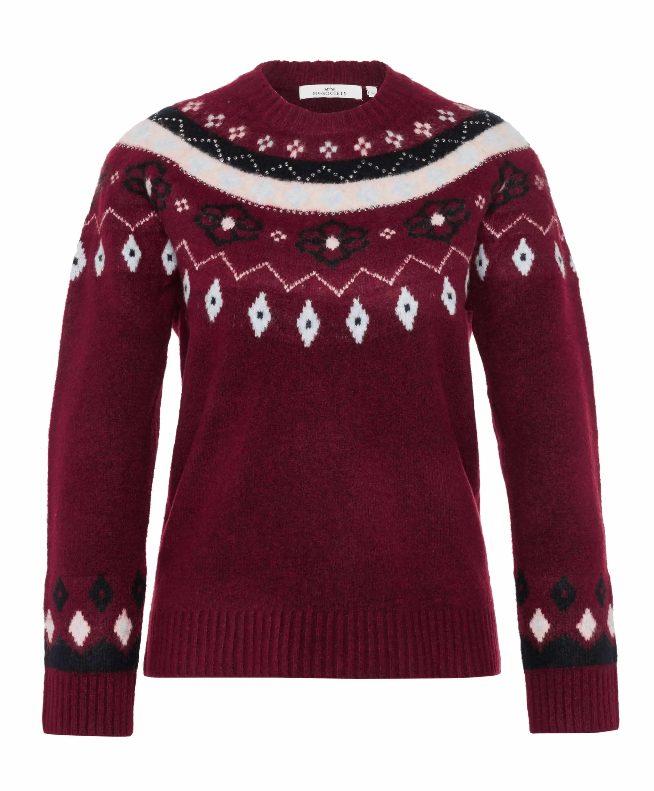Dames trui bordeaux