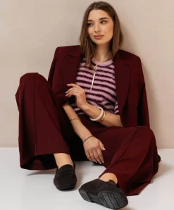 Dames trui bordeaux
