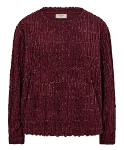 Dames trui bordeaux