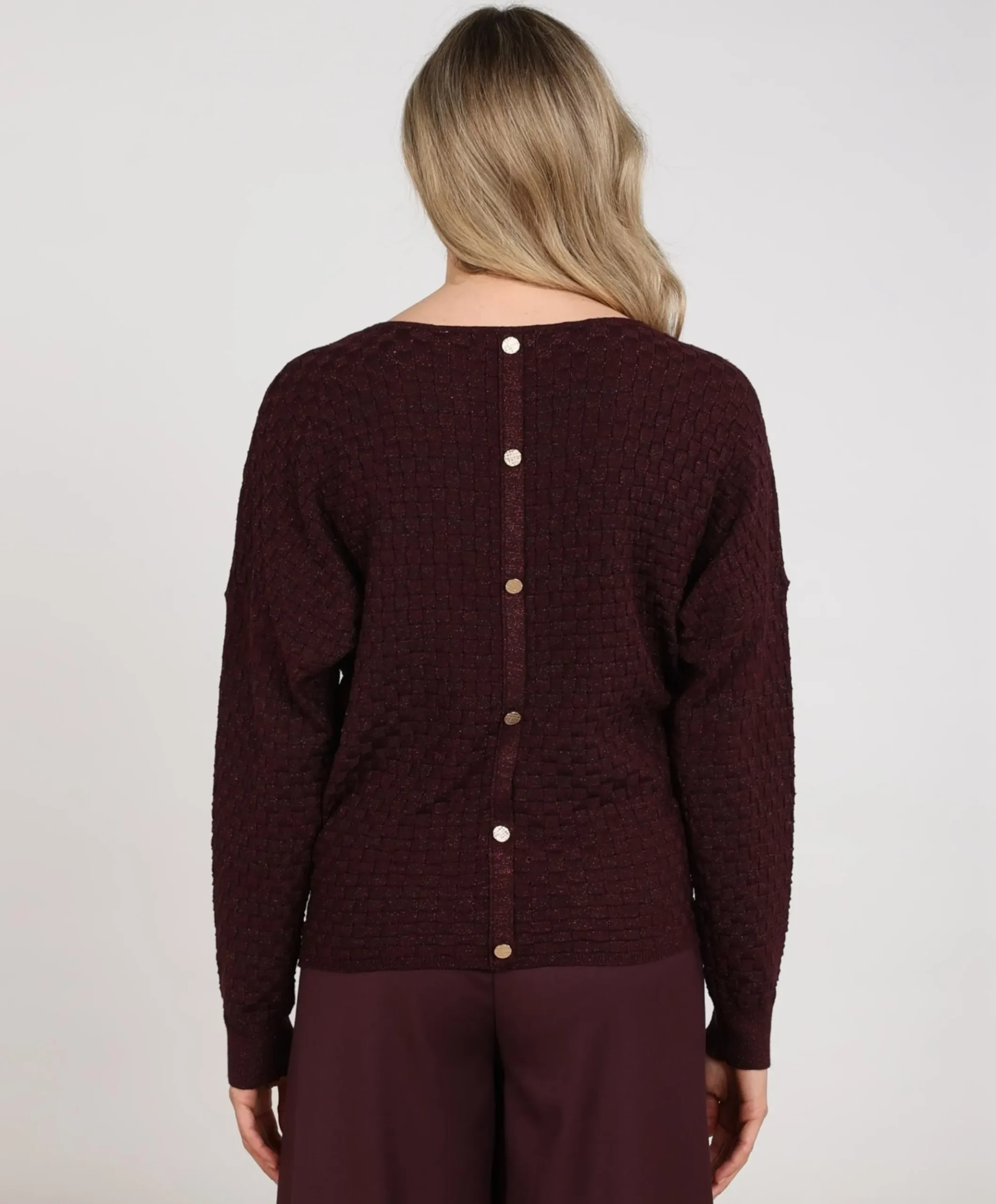 Dames trui bordeaux