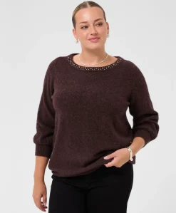 Dames trui bordeaux